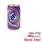 Fanta Grape 340ml 
