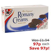 Romany Creams 99p