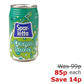Sparletta Cream Soda 340ml
