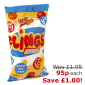 Willards Flings (Large Packet) 150g 